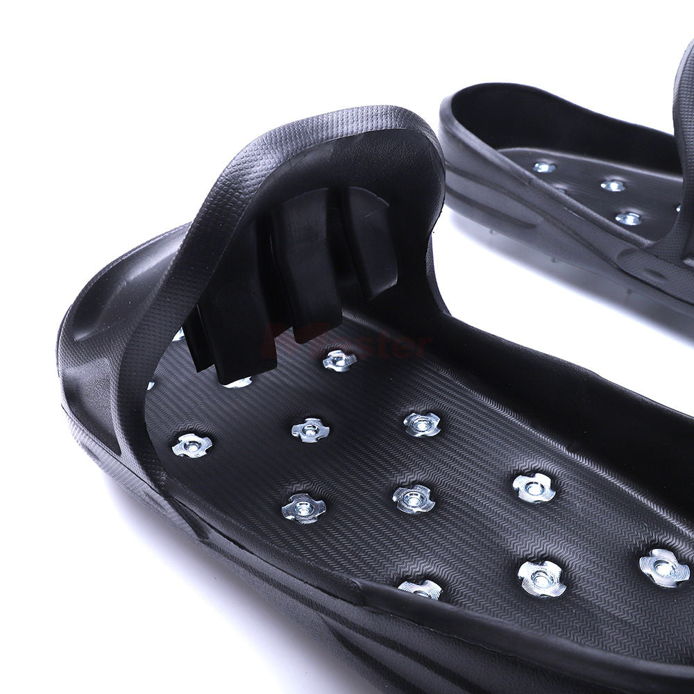 Epoxy Spiked Shoes for Resinous Coatings