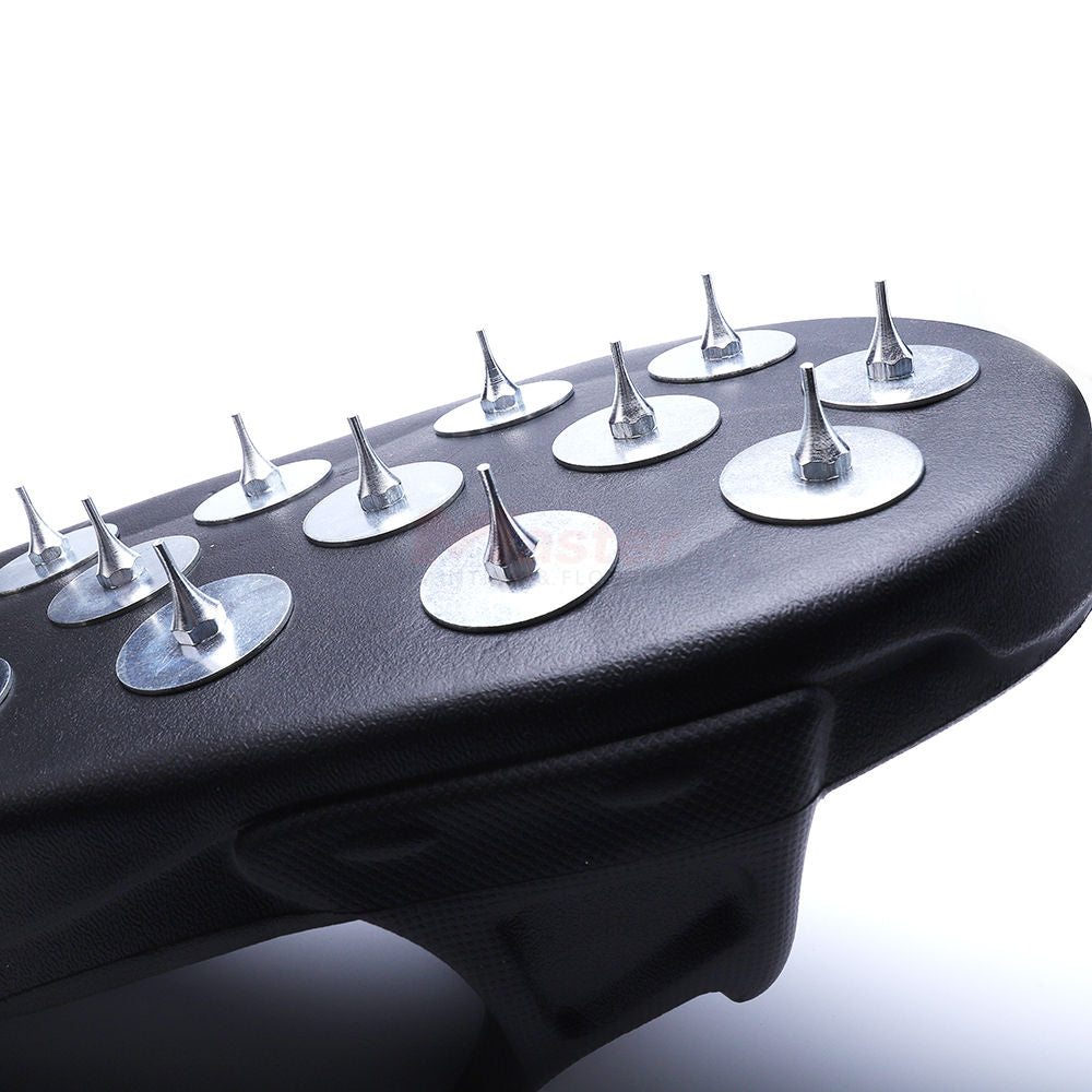 Epoxy Spiked Shoes for Resinous Coatings
