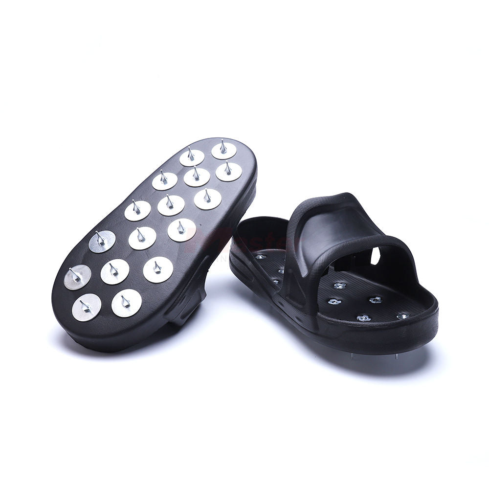 Epoxy Spiked Shoes for Resinous Coatings