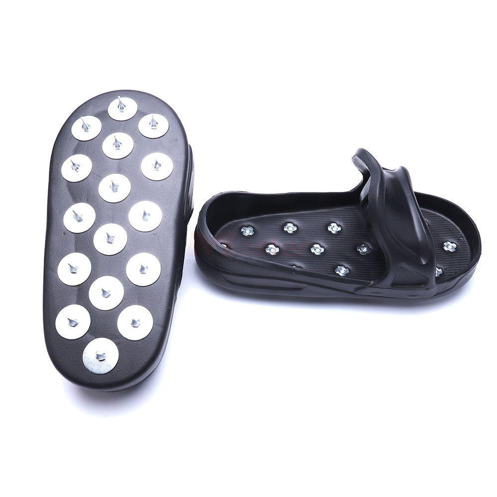 Epoxy Spiked Shoes for Resinous Coatings